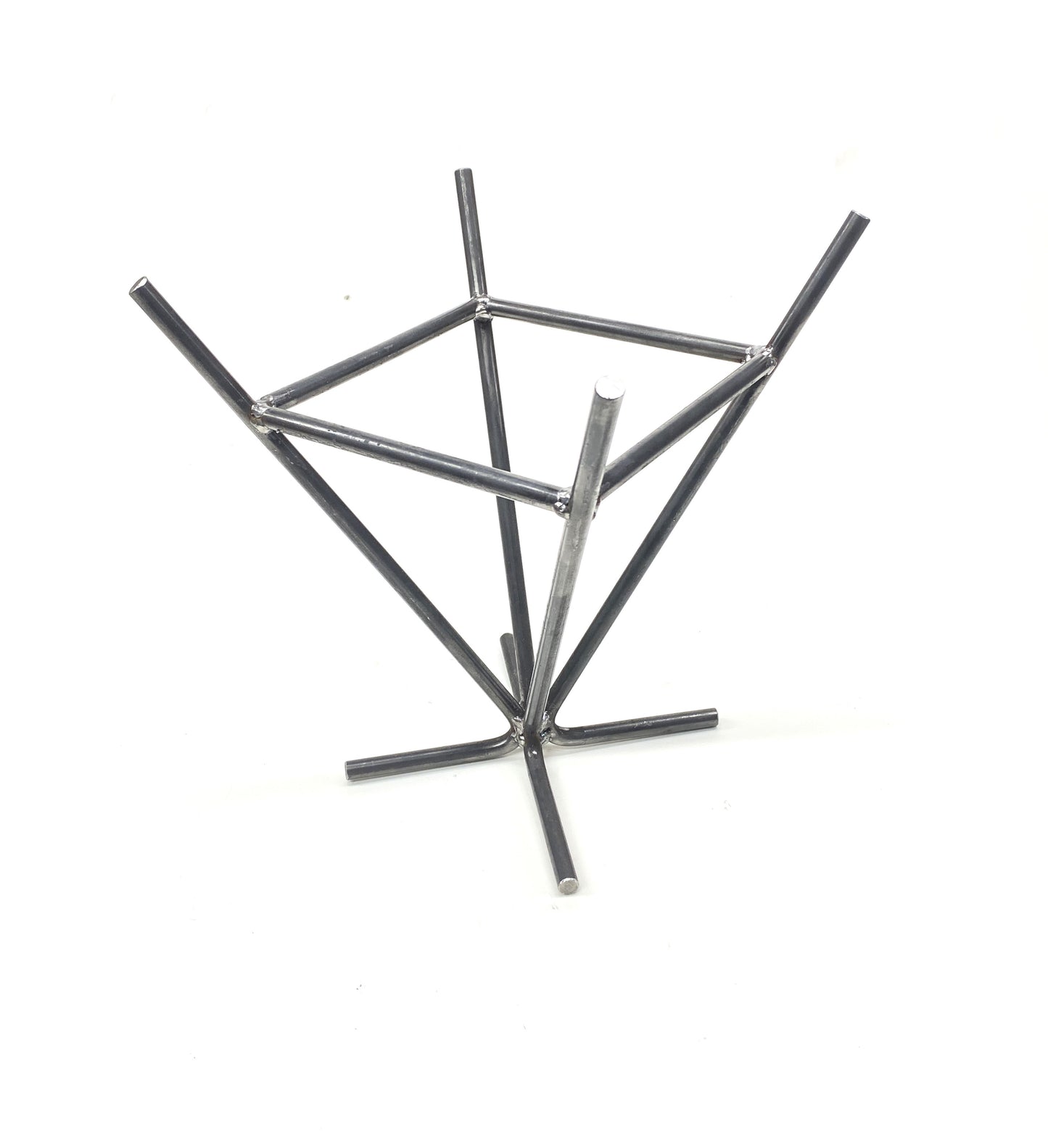 Vertical Fire Pit Grate WP Campfire Teepee, Patio, Kiva, Chiminea, BBQ Outdoor Fire, Wood Stacker, Outdoor Cooking Stand