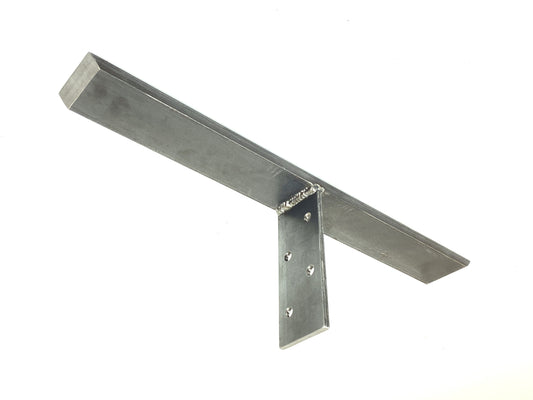 Metal Bracket Support Countertops on Knee Walls for Universal Shelves, Kitchen Island Countertops, Stone or Wood Desks, Entry Wall Benches, Breakfast BarsGranite, Quartz, Natural Stone, Concrete, Shelf Metal Brackets, Heavy Loads Bracket, Floating Bench, Floating Desk Bracket , Floating Vanety Weldpress Fabrication