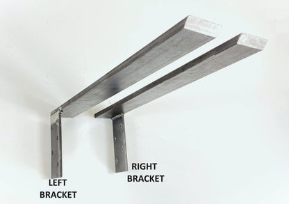 Weldpress Fabrication, Support Granite, Quartz, Natural Stone, Concrete, Floating Shelf Metal Brackets, Heavy Loads Bracket Countertop Bracket, Concrete Sink, Support Stone or Wood Desks, Entry Wall Benches, Breakfast Bars