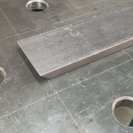 Knee Wall Centre Bracket Granite, Marble, Countertop Support Weldpress Metal Brackets