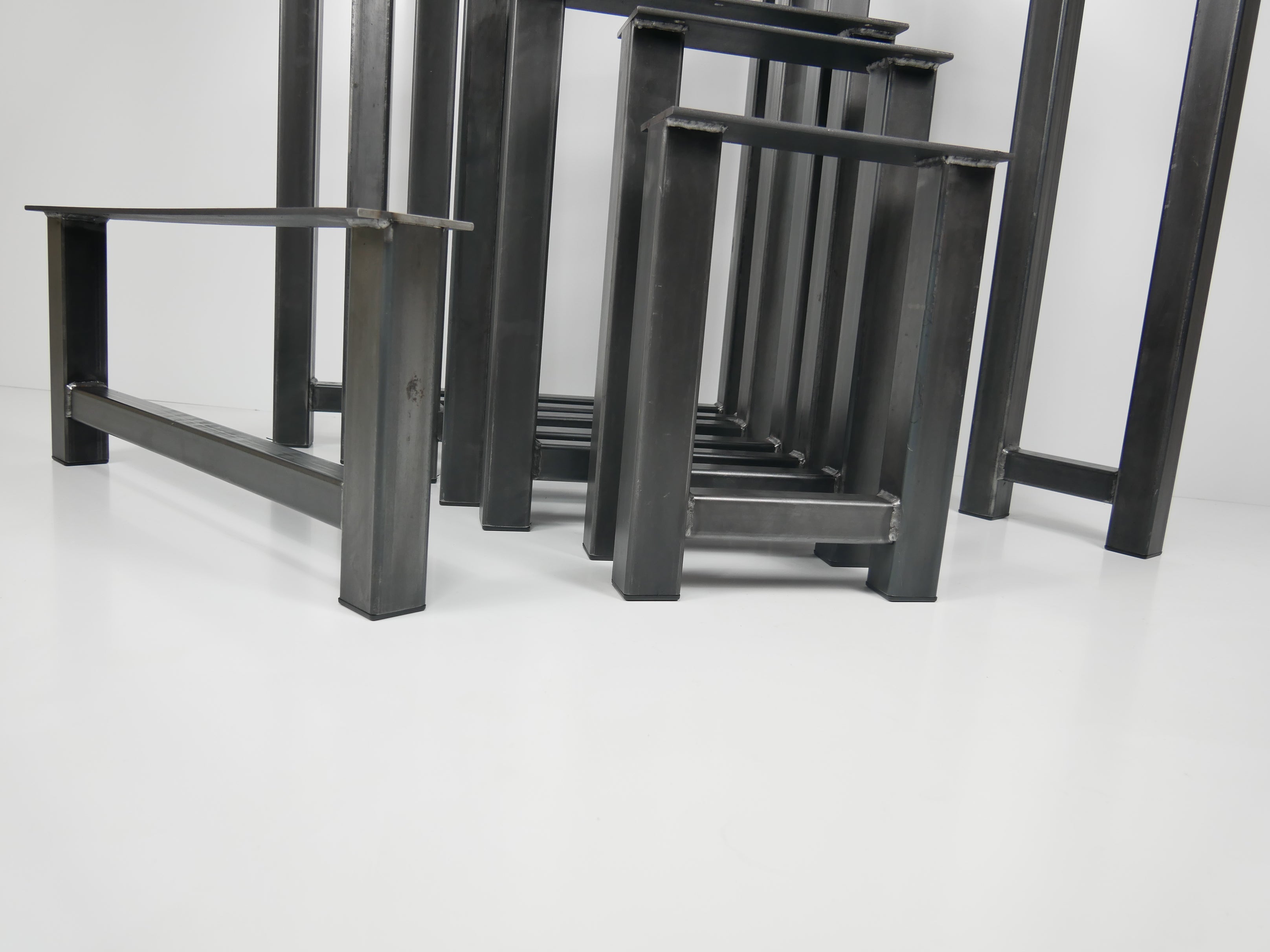 Industrial iron online table legs