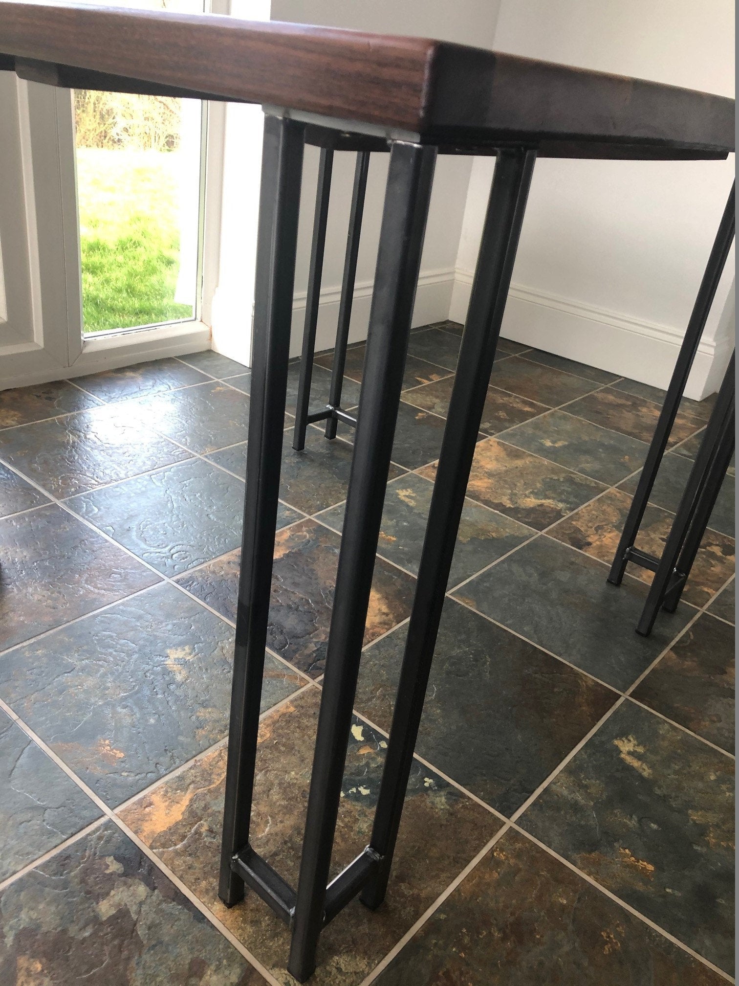 Breakfast bar on sale table legs